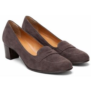 Gravati‎ Wilkes Bashford US 10.5 Leather Soft Brown Pumps Quiet Luxury Old Money